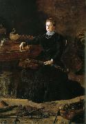 Thomas Eakins William-s Wife oil on canvas